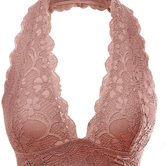 New In Package Bronze Halter Bra - Picture 5 of 6